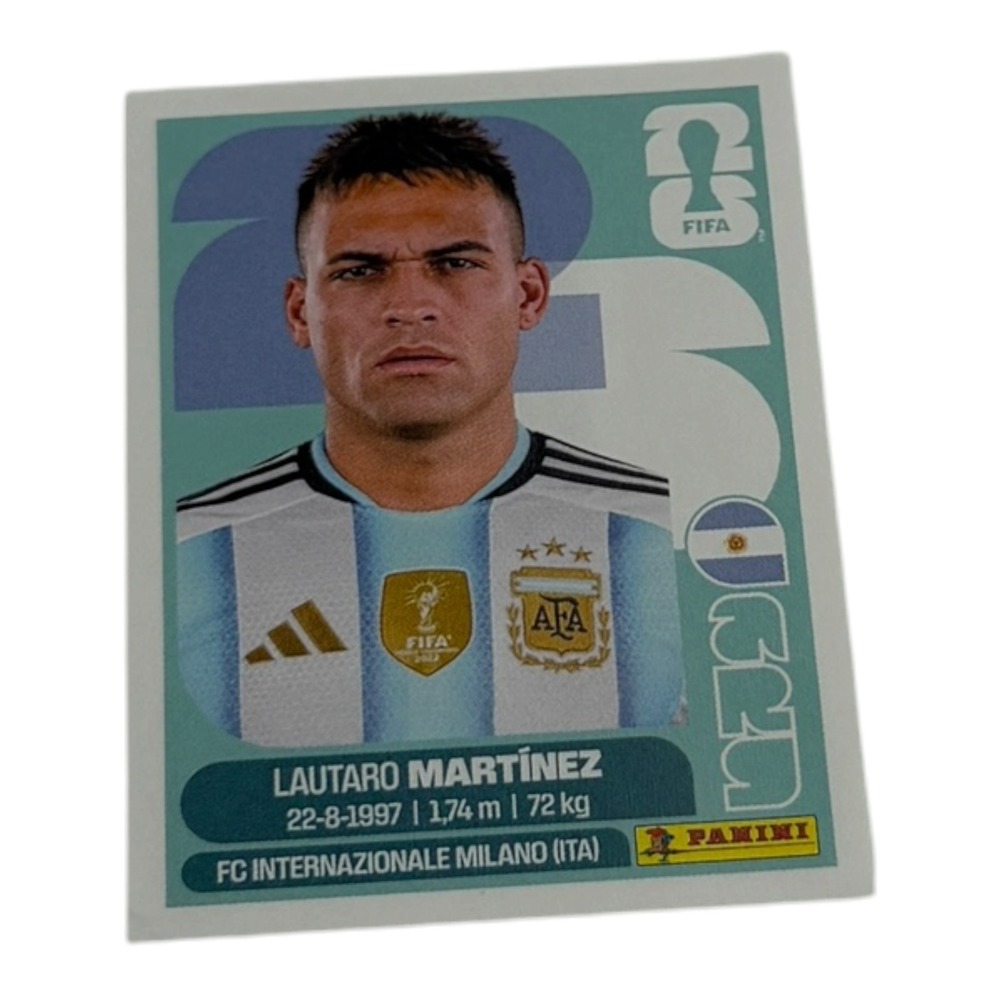 Panini FIFA World Cup 2026 Argentina Lautaro Martinez Sticker ARG 18 Inter Milan